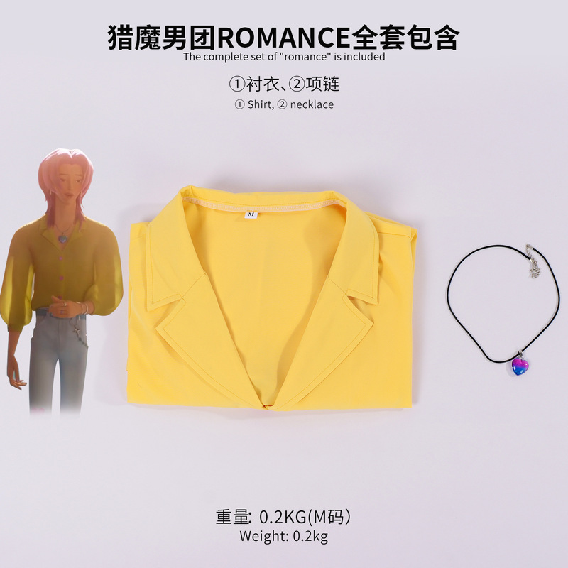 热门影视跨境新品韩流女团K-POP猎魔女团沙加男孩恶魔男团COS动漫|undefined