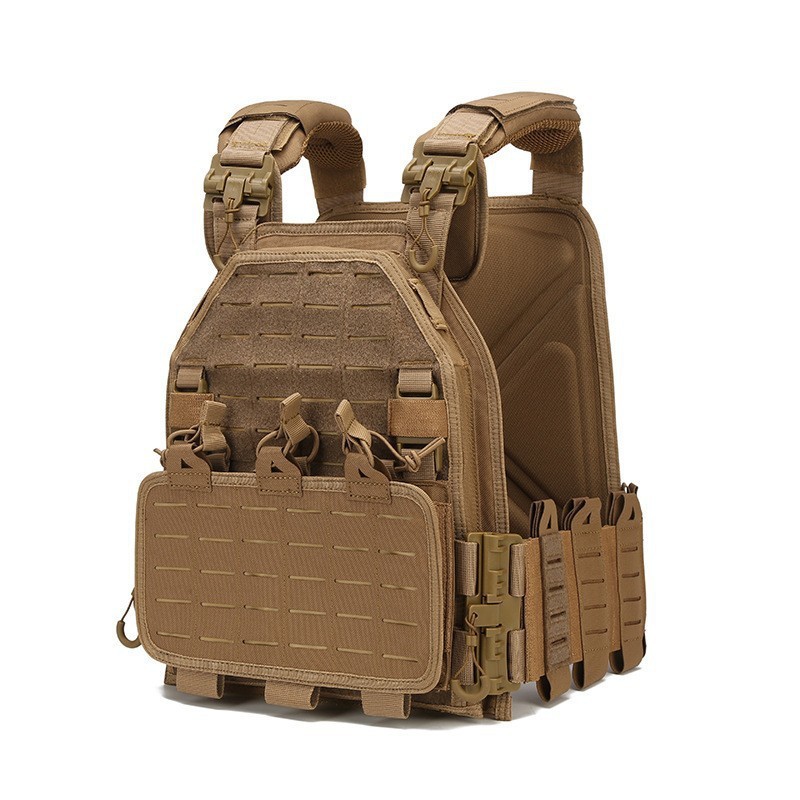 レーザークイックリリース戦術ベスト調整可能な 6094 多機能ベスト防弾服装備 MOLLE 戦術ベスト|undefined