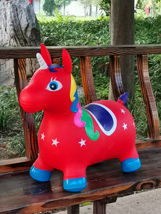 # Children's Inflatable Toy Jumping Ride-On Pony Horse Thickened Oversized Rocking Horse Inflatable Jumper