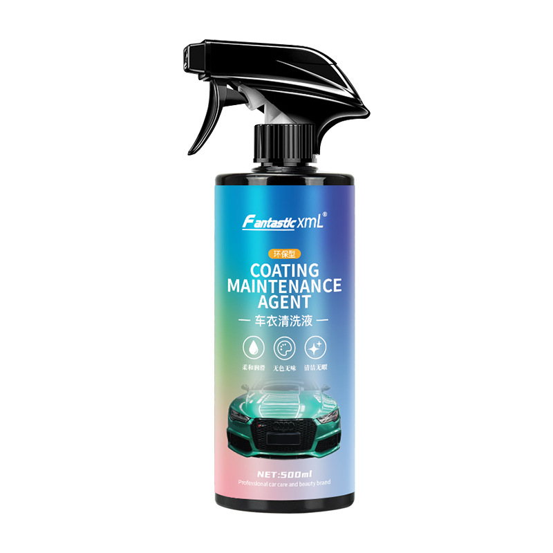 El mantenimiento de la descontaminación de la película que cambia de color del agente de limpieza de la ropa del coche invisible no daña la superficie de la película TPU solución de limpieza del agente de curado al por mayor image 6