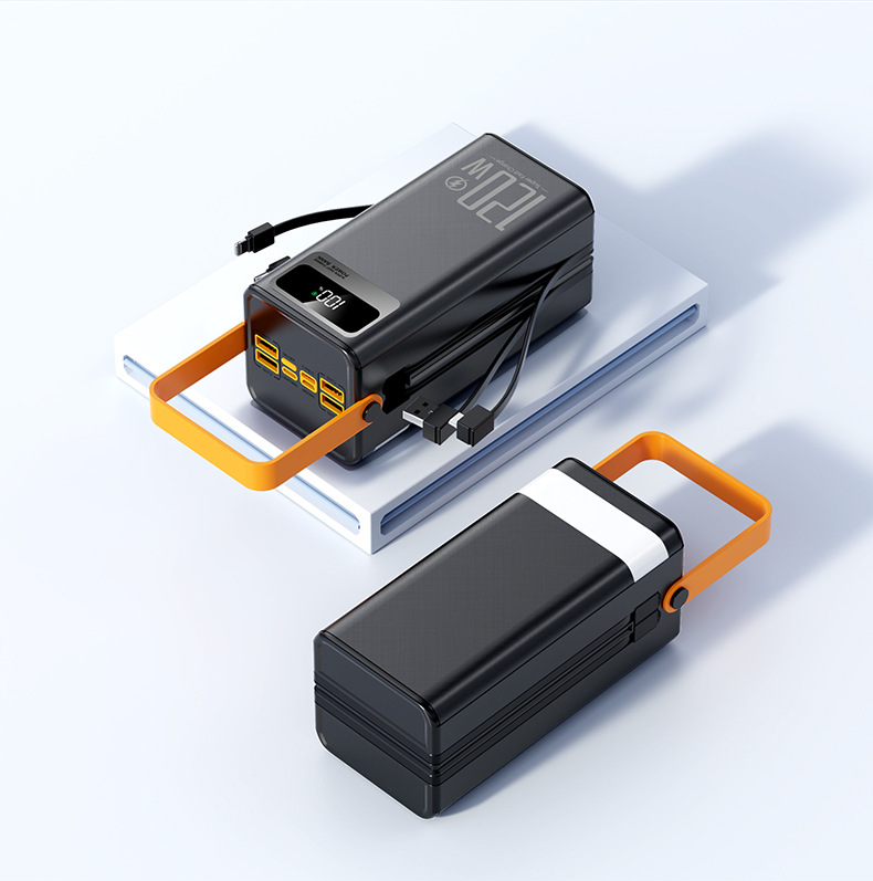 50000mAh Portable Charger With 22.5W Fast Charging, High-Capacity Power Bank For Outdoor Camping, Travel, And Emergency Use_voghion.com
