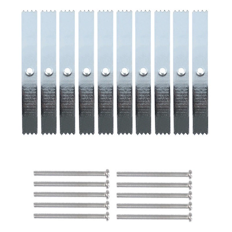 [10 упак.] 86-типа Кассетная карта стальное эластичное Ремонтное устройство Ремонт проволочной коробки Нижний переключатель Гнездо Ремонт проволочной коробки