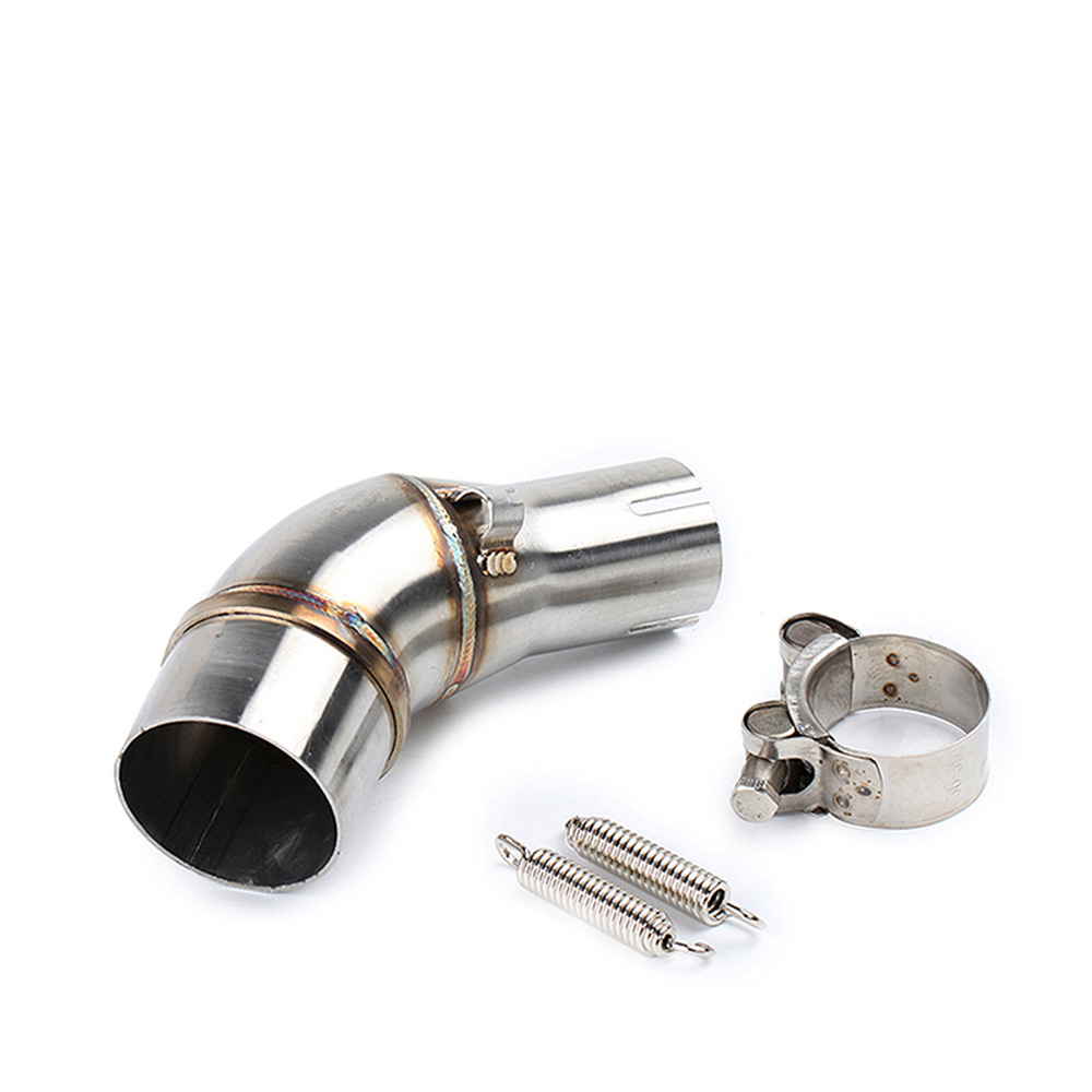 Suitable for Motorcycle Scooter Modification Yamaha R25/R3 Stainless Steel Middle Section Middle Section Exhaust Pipe Modification