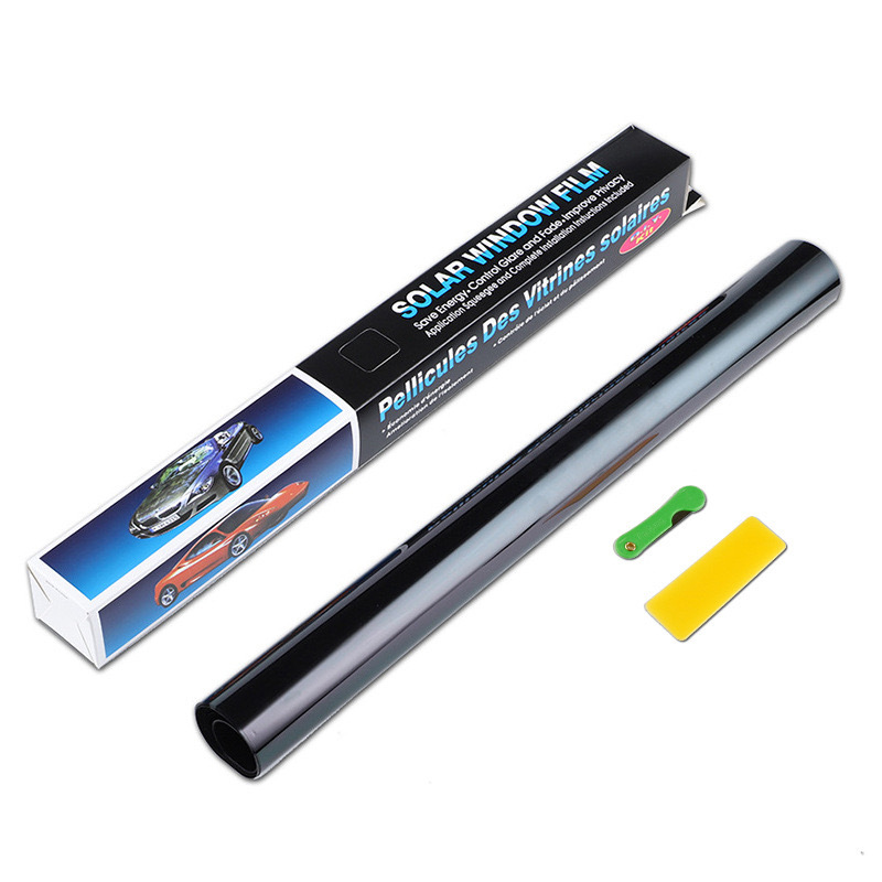 Specialized Foreign Trade Automotive Glass Solar Film, Explosion-Proof, Sun-Blocking, Heat-Insulating Film, Car Window Film, Anti-Abrasion Black Film, Heat-Insulating and Sun-Blocking