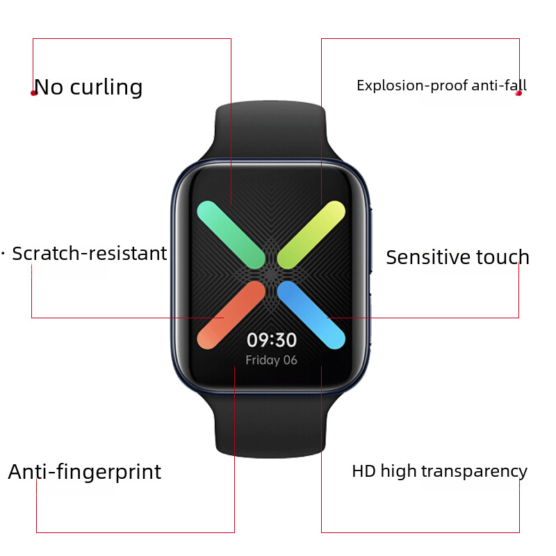 适用Apple苹果Watch41/45/49mm高清水凝贴膜自修复SDP手表保护膜