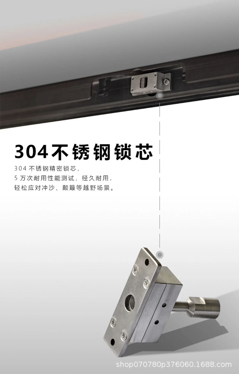 Side Account Black Rubber Car Side Account Ruibo Automatic Retraction Fast Opening Wind and Rain Outdoor Camping Car Sky Curtain