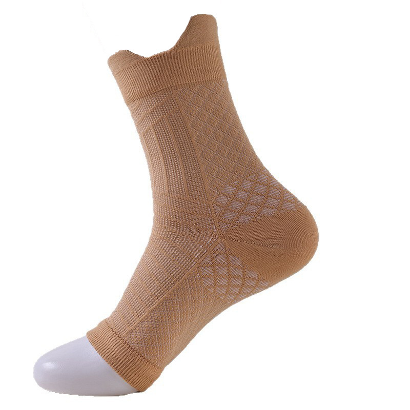 240N crossover sleeve calcetines de presión de tobillo de sarga de transporte de Amazon