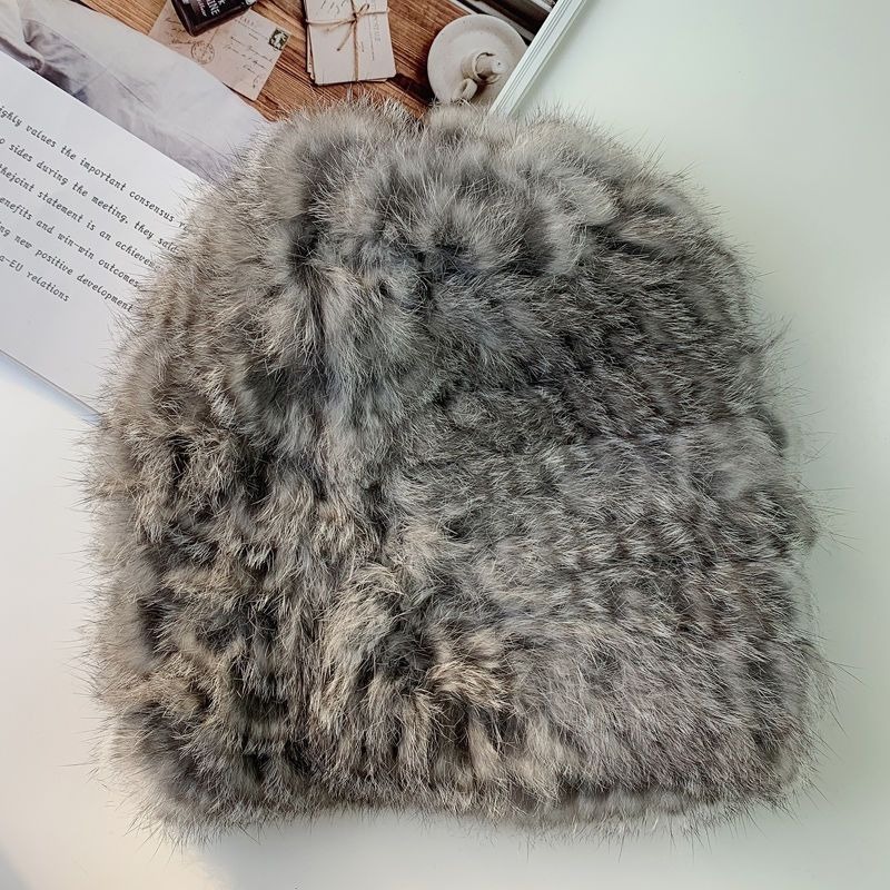 플라워 애쉬 래빗 퍼 풀오버