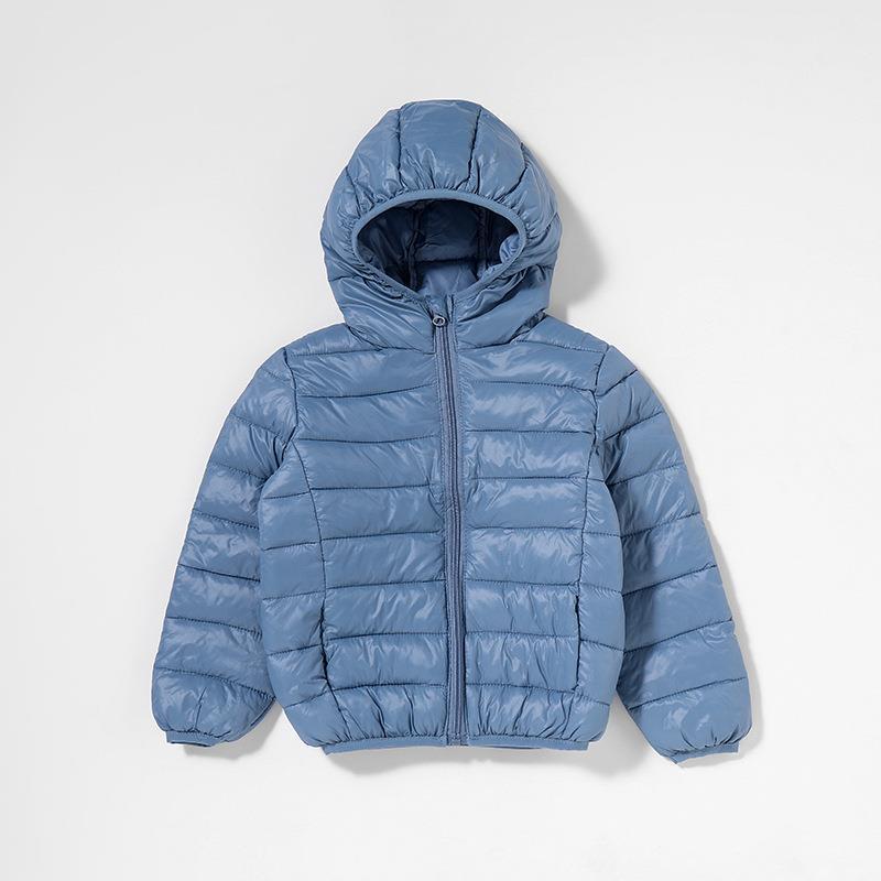 2024 nueva chaqueta acolchada de algodón para niños ligera chaqueta acolchada de algodón para niños mediana y grande chaqueta acolchada de algodón para niños Otoño e Invierno