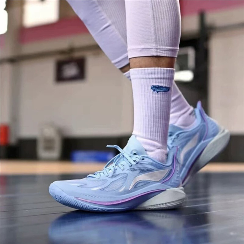 ROANK Sonic 12 Low-Top Basketball Shoes for Men: Lightweight, Non-Slip, Breathable, Shock-Absorbing, Durable, Suitable for On-Court Play and Anti-Rollover Sports