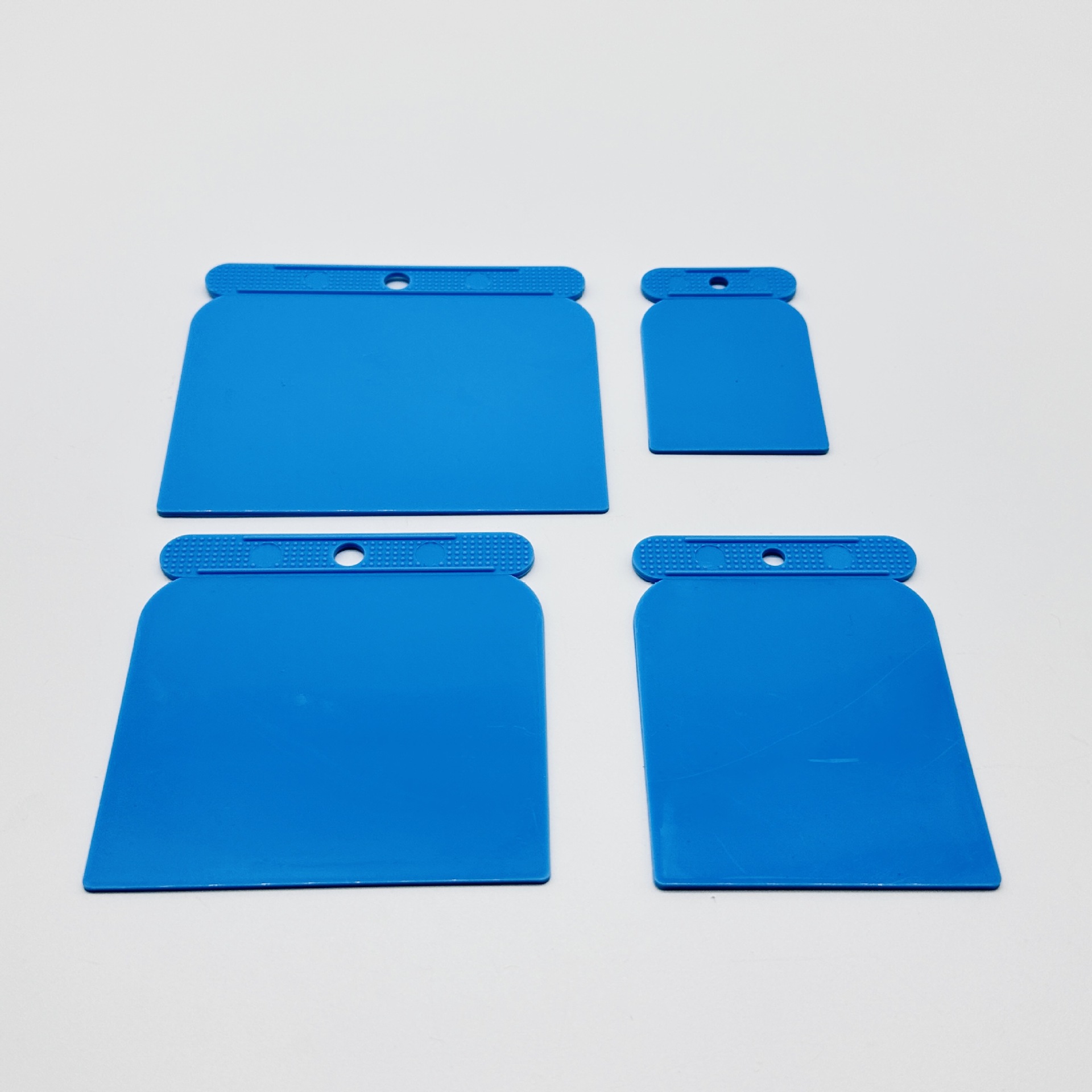 专业生产优质PP塑料油灰刀塑料刮板4件套5-8-10-12CM