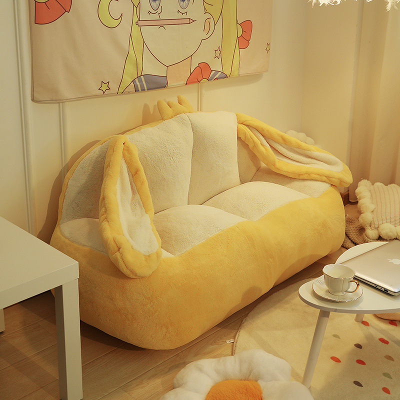 Habitación princesa, sofá perezoso, dormitorio de apartamento pequeño doble, sillón reclinable, chica de Internet, sofá individual para niños