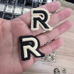 Computer Embroidery Label Letter Badge Account for Clothing Accessories Hand Account DIY Accessories Patch Embroidered Cloth Sticker