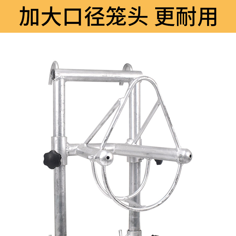 Titular de cabeza oveja con cuerda nueva elevación multifuncional ajustable vinculante inyección ordeño empuje lana