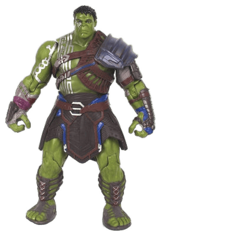 復聯の緑の巨人の模型のおもちゃの公仔の手はアベンジャーズの連盟を作って剣闘士の人形を並べて潮が満ちて遊んでいます。|undefined