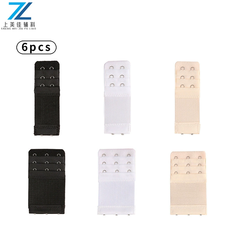 [Трансграничный комбинированный набор] 6pcs нижнее белье эластичная пряжка эластичность бюстгальтер с удлинением пряжки