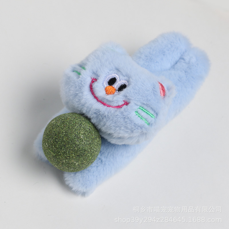 猫のミントの猫のおもちゃのペット用品のぬいぐるみの天のタデの耐グリップ性は工場をかむことに耐えます。