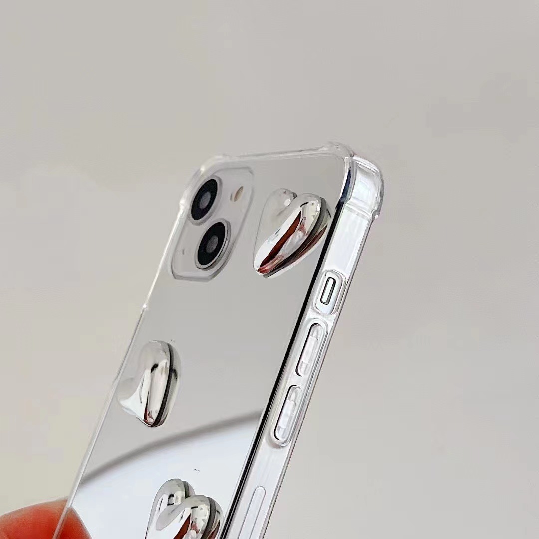 Title 5, Four Corner Anti Drop Electroplating Love Mirro...