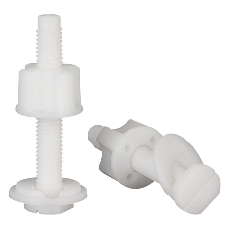 Toilet Seat Cover Screws and Bolts, Mounting Base for Household Toilet Seat Ring Cover, Toilet Lid Snap-On Fastening Accessories