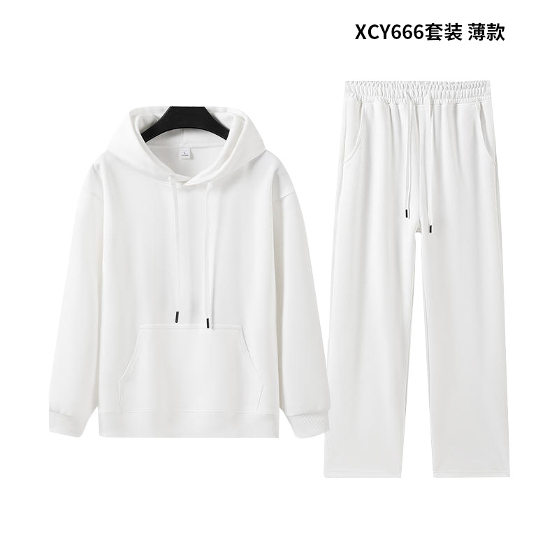 Otoño y invierno para correr ropa deportiva un conjunto completo de camisas con capuzas dos piezas personalizadas de hombres de otoño conjunto completo de combinación