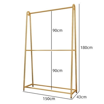 Double-layer wedding dress, stand, hanger, suit