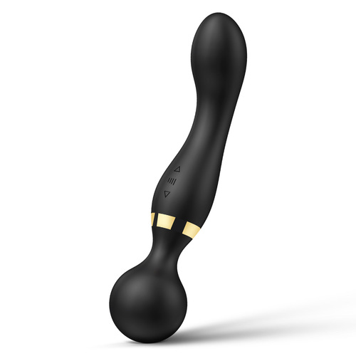 Double-headed vibrator for women, 20-frequency g-spot orgasm masturbation massage stick, clitoral vibrator, adult sex toy
