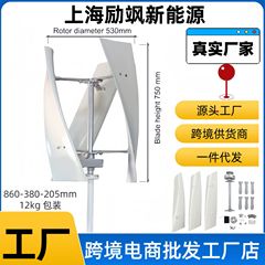 メーカー直販垂直軸風力発電機100-300w磁気浮上風力発電機微風起動