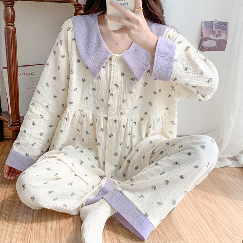 A1076 # 퍼플 칼라 작은 꽃