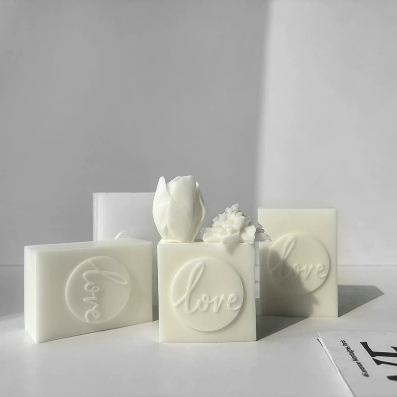 嘉汇美 Aromatherapy, candle, silicone mold for St. Valentine's Day, handmade soap