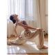 C9Y Casual Linen Lazy Relaxation Sports Lantern Loose Trousers Women's 2024 New Summer Thin Yu