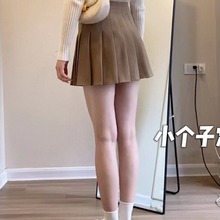 毛针织衫JK制服衬衫a字半身裙子连衣裙百褶裙女秋冬春夏两件套装