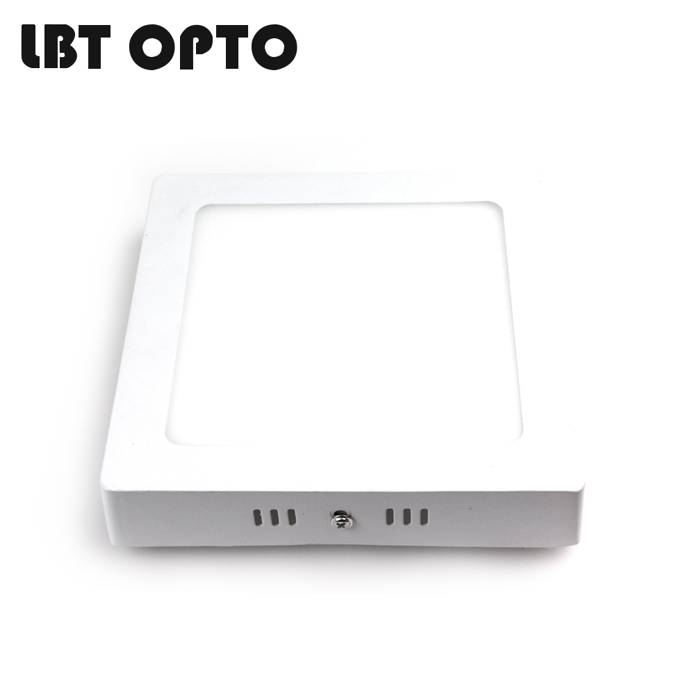 LED superficie montada lámpara de techo redonda agujero-techo libre downlight 6w12w18w lámpara de panel cuadrado bajo voltaje 1224V