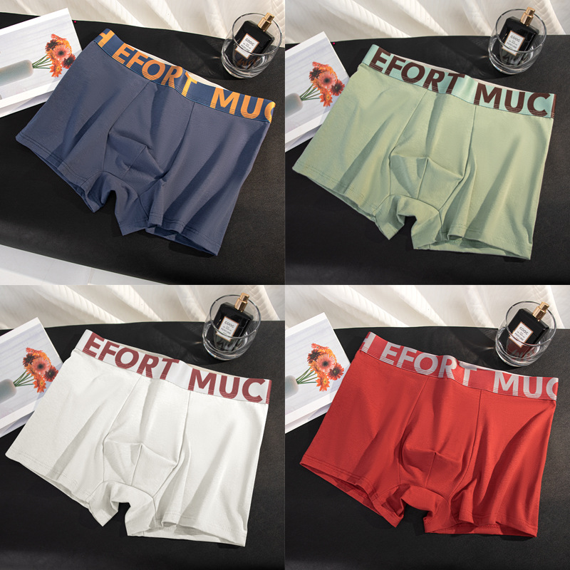 Gray blue + gray green + off-white + embroidered red (4 bags)