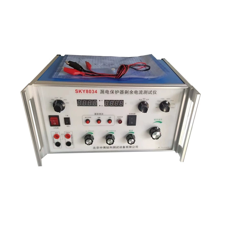 Тестер оставшего тока защиты от утечки 8034.