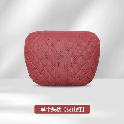 Headrest – Pillow - volcano-red-blank-headrest