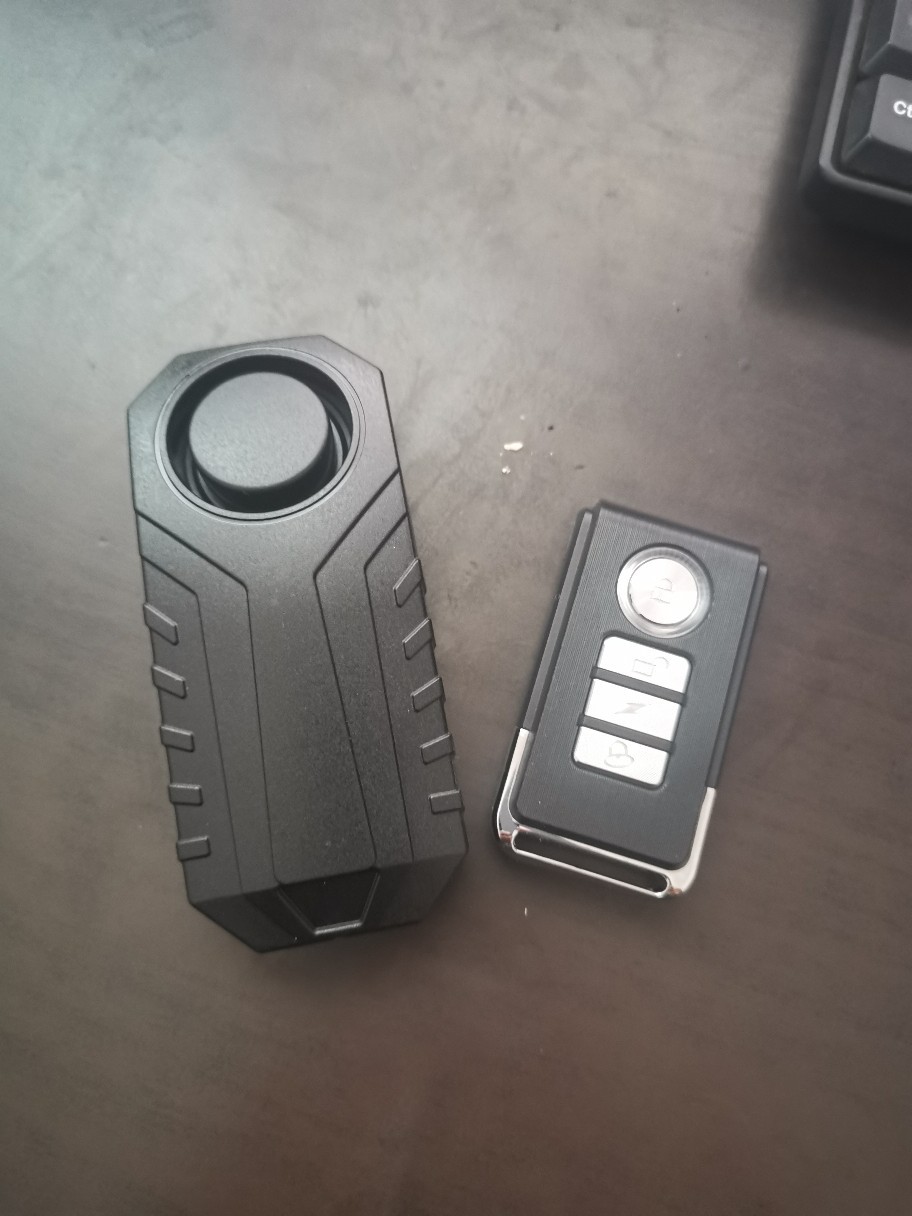 Bicicleta coche eléctrico hogar antirrobo puerta control remoto alarma antirrobo dispositivo