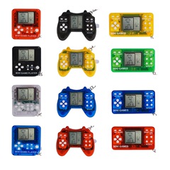 アマゾンクロスボーダー古典テトリスゲーム機セットレトロレトロミニブロックマシン知育玩具