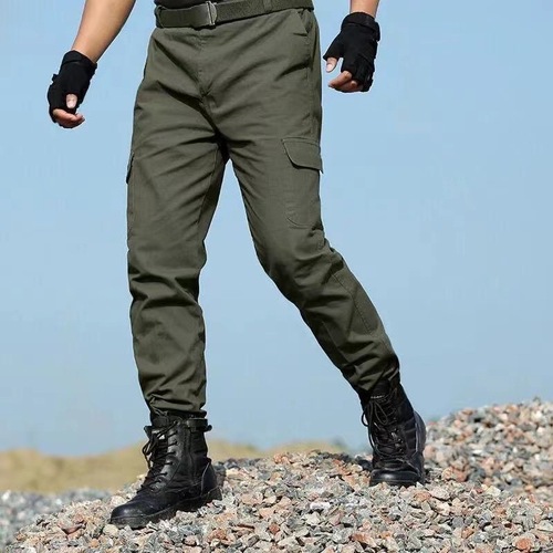Men's Straight Leg Loose Work Uniform Pants with Labor Protection, Durable and Affordable, for Summer Youth