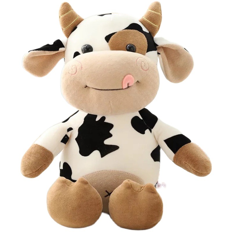 Juguete de Peluche Lindo de Vaca Mavericks, Muñeca de Trapo para Niños - Regalo de Recuerdo para Novia