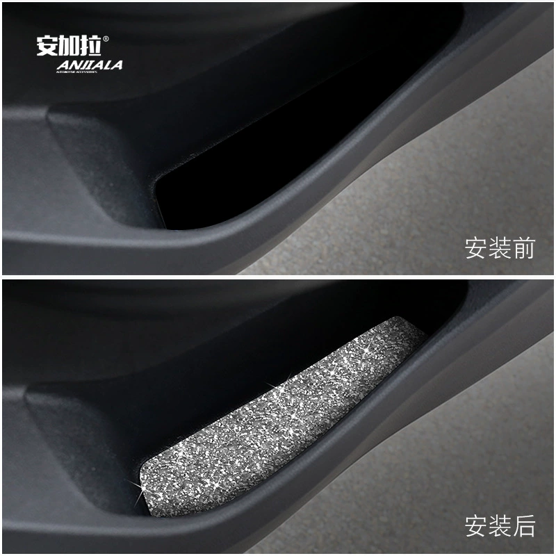 Подходит для Buick 15-21 New Yinglang, алмазные интерьерные накладки для передних и задних дверей, декоративные алмазные стикеры