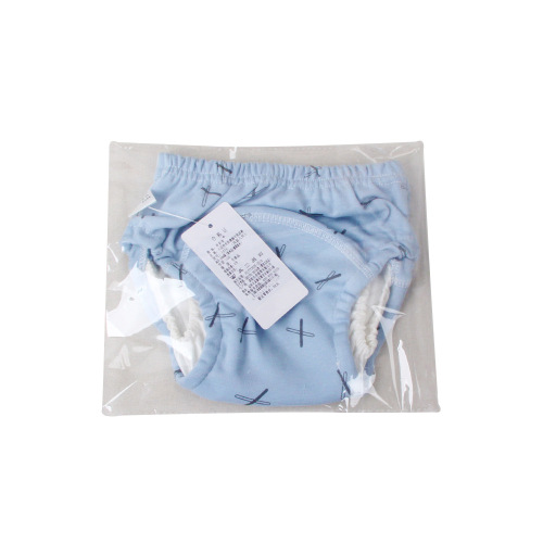 Training pants for men and women, toilet and diaper pocket, washable 6-layer cotton gauze side wings, washable infant diaper pants