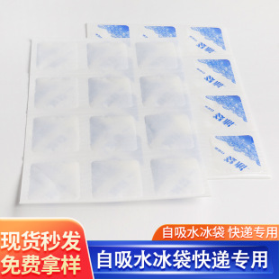 12 grid water-free self-absorption Aviation Technology fresh-keeping repeated use cooling disposable ice cake ice bag