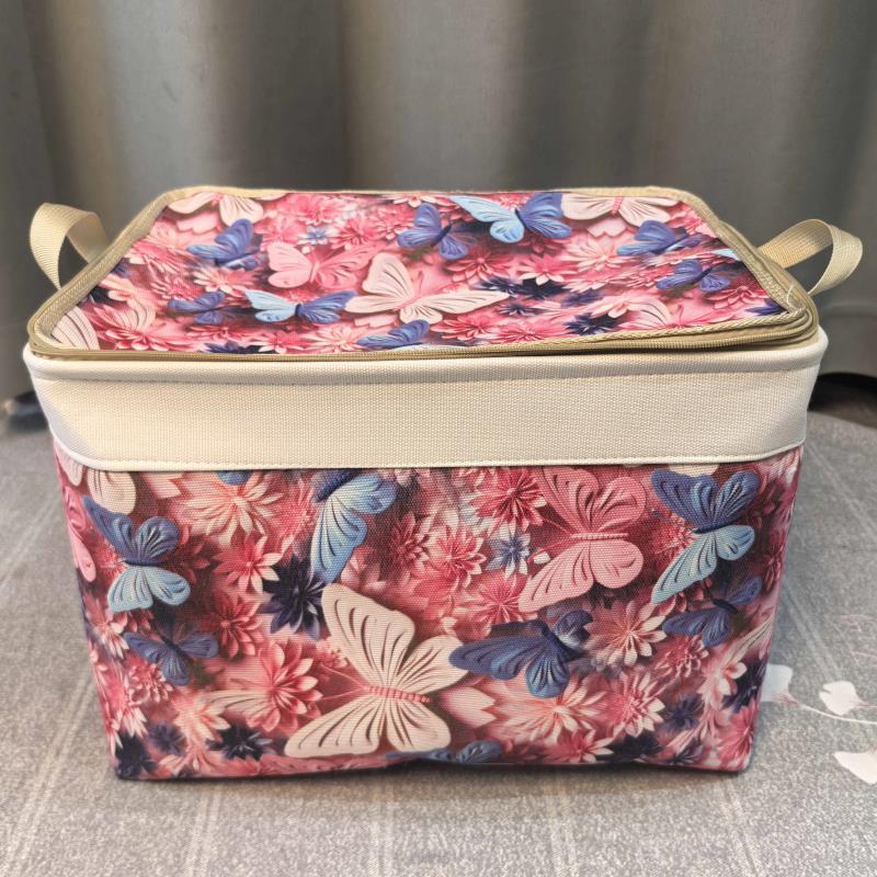 60L 분홍나비+커버-45*35*30