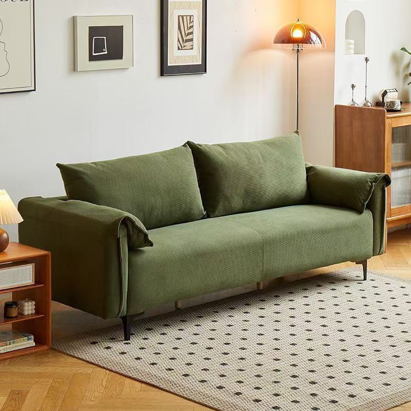 Elephant Ear Sofa for Home Use, Suitable for Small Apartments, Rental Rooms, Reception Areas, Lazy Fabric Sofa, Double-Seater, Light Luxury