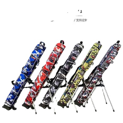 Manufactor customized wholesale Fishing Package 1.25 Two three layers Fishing package Rod package fishing gear Pole pack Hand pole bag