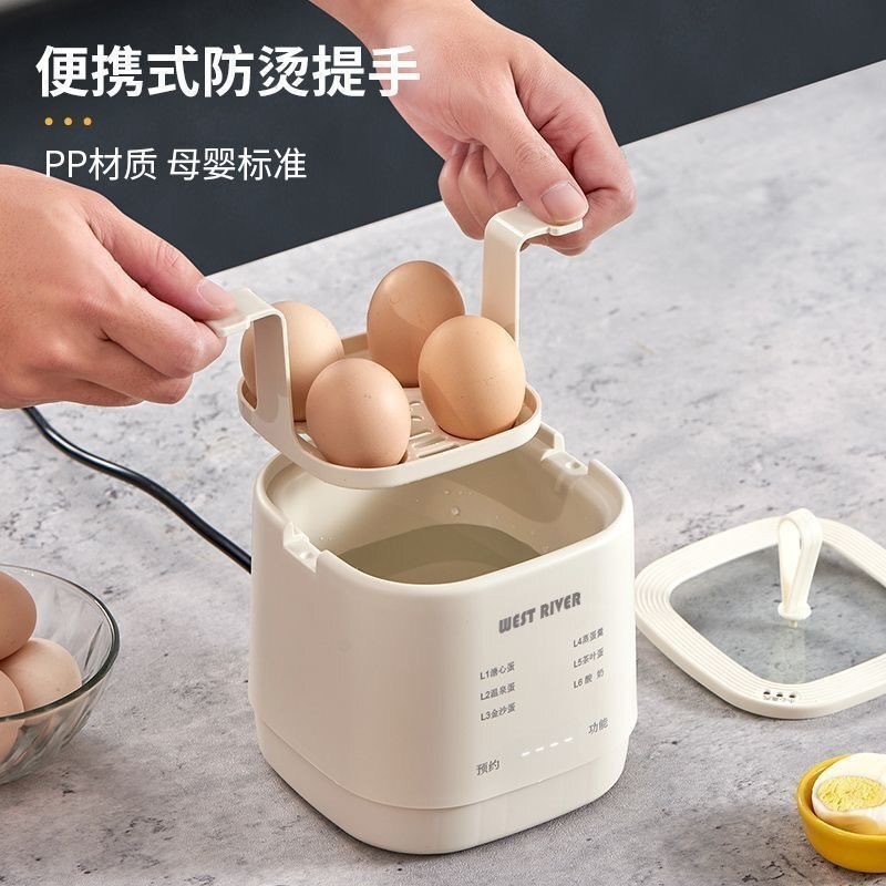 德国煮蛋器蒸蛋器多功能自动断电家用小型迷你宿舍煮鸡蛋早餐|undefined