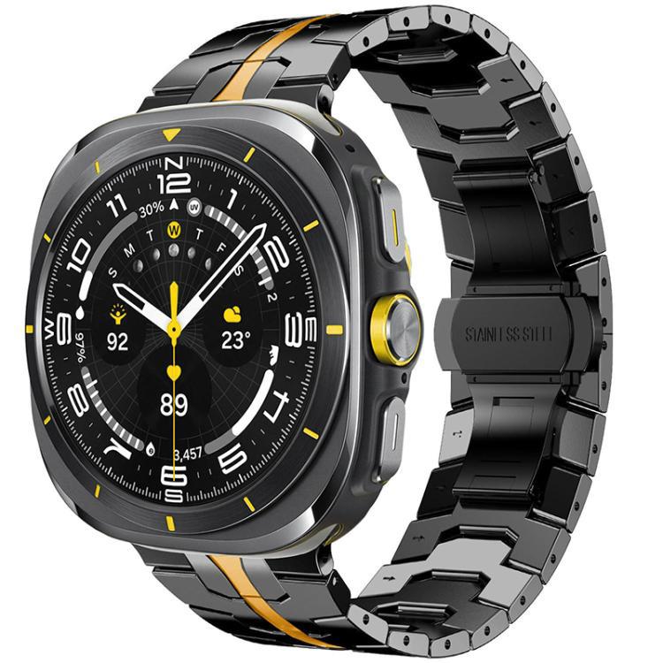 xDfind Iron Man Butterfly Buckle Correa de acero inoxidable para Samsung Galaxy Watch8 / 8 Classic / Samsung Galaxy