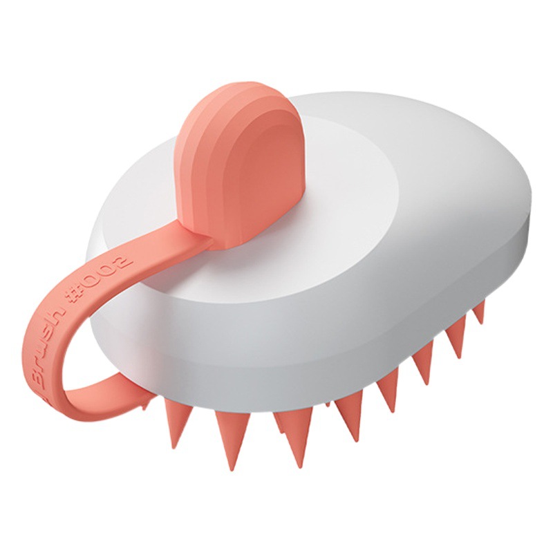 Ratón creativo pegamento suave champú cepillo artefacto hogar adulto baño champú cepillo masajeador cepillo de baño para mascotas