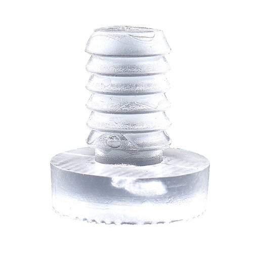 Furniture cabinet anti-collision rubber particles silent transparent PVC soft rubber pad embedded hole plug transparent silicone silencer