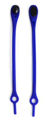 De producción propia y auto-vendido TikTok color de silicona sin cordones elásticos perezosos cordones adultos niños cabeza redonda elástico sin cordones